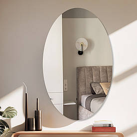 Акрилове дзеркало на самоклейці, овал 270х420х2мм (748)