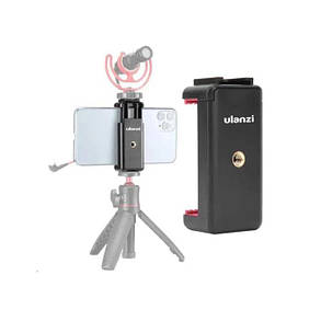 Тримач для телефона Ulanzi Vijim Straight Type Cold Shoe Phone Mount Holder UV-1764 ST-07 Black, фото 4