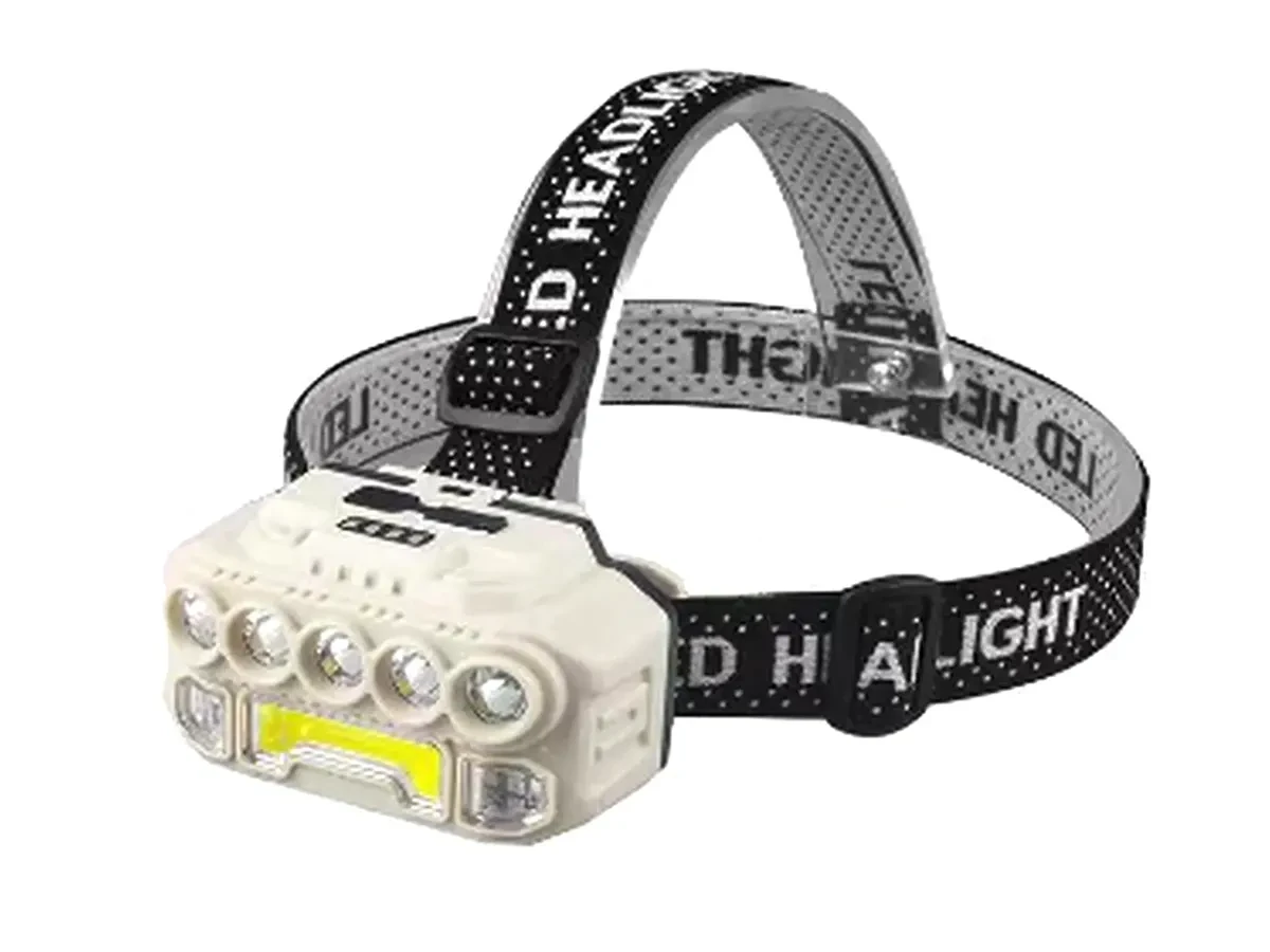 Ліхтар налобний Type-C 1x18650 Bailong HX-817 160шт 6892, фото 1