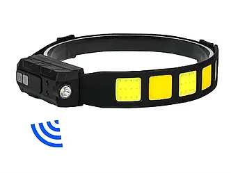 Ліхтар налобний Type-C із сенсорним датчиком Bailong CB-6105 240шт 6475