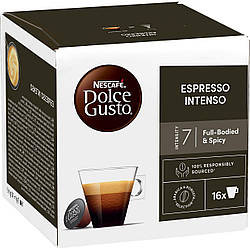 Кава в капсулах NESCAFE Dolce Gusto Espresso Intenso 16 шт Нескафе Дольче Густо Еспресо