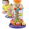 Дитяча музична гра для хлопчика дівчинки з м'ячиками розвиток координації логіки дрібної моторики світло звук, фото 9