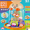 Дитяча музична гра для хлопчика дівчинки з м'ячиками розвиток координації логіки дрібної моторики світло звук, фото 5