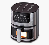 Аерофритюрниця аерогриль 7л 3500Вт, фото 4