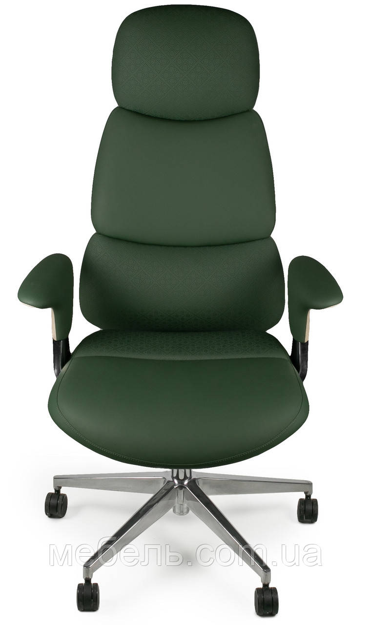 Крісло Barsky Lux Leather green LC-01