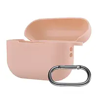 Чохол Soft Case для AirPods Pro 2 + карабін - Beige 5