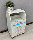 Тумба з УФ опромінювачем і великий висувною полицею в ніші V145, фото 2