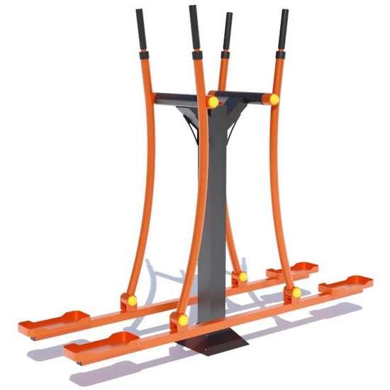 Спортивний вуличний тренажер "Лижник" на майданчик, фото 1