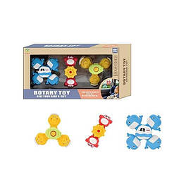 Дитяче розвиваюче брязкальце-спінер на присосці (2192 E-48-2)