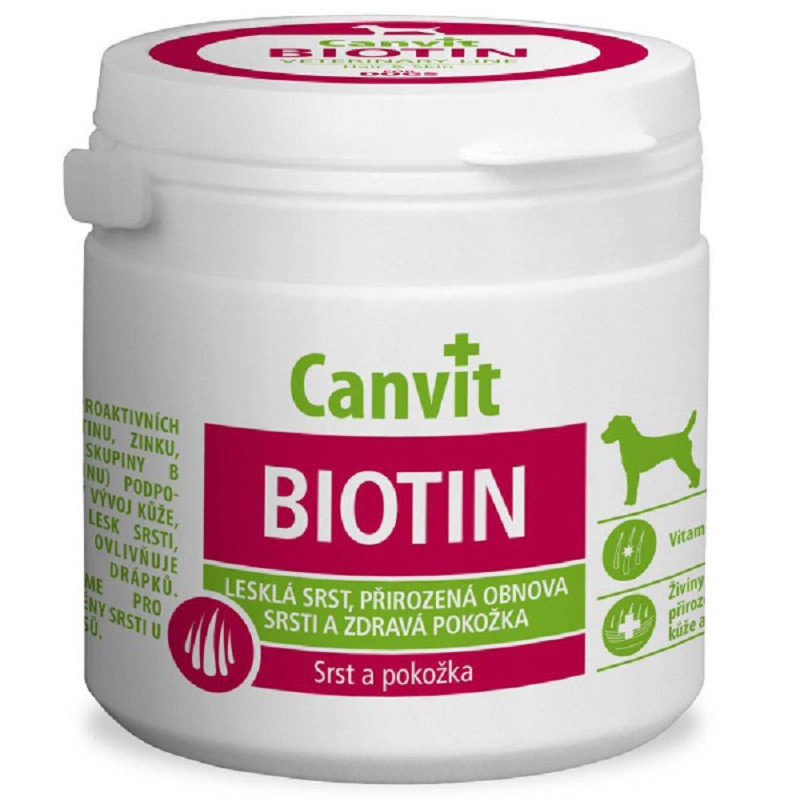 Канвіт Canvit Biotin for dogs Біотин для собак 100 таблеток