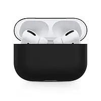 Чохол Soft Case для AirPods Pro + карабін - Black