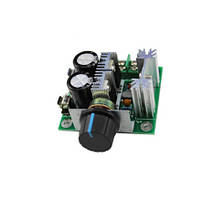 Регулятор швидкості двигуна постійного струму з ручкою 12V-40V 10A PWM