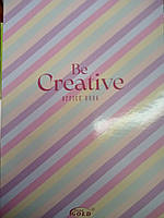 Зошит загальний А4 48 аркушів клітинка Gold Brisk офсетний папір обкладинка повноколірна ТВ-21 Бриск