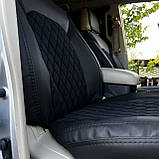 Чохли Nissan NV400 9 місць) 2010- STING Передні універсальні, фото 5