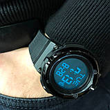 Військові тактичні годинники SKMEI 2010BKWT BLACK-WHITE, Армійські наручні годинники для чоловіків CZ-42, фото 6