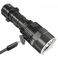 Ручний потужний ліхтарик Nitecore TM9K Pro 9900лм 510м Type-C (6 режимів)