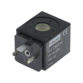 Котушка електромагнітного клапана ZB09 Parker для кавомашини Faema/San Marco 371036 24V AC 9VA