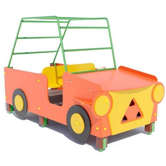 Ігрова вулична Машинка зі сходами на майданчик, фото 1