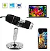 Цифровий мікроскоп 1600X USB Android Win MAC з підсвічуванням для пайки та ремонту мобільних телефонів Jw, фото 7