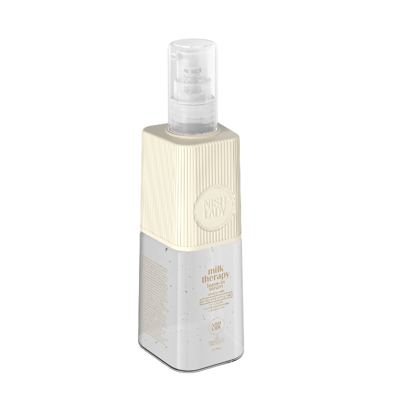 Сироватка для всіх типів волосся NishLady Milk Therapy Leave-In Serum 97мл