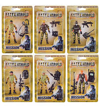 5898-A65 Фігурки солдатів 6 видів на планшеті 21,5х14х5,5см