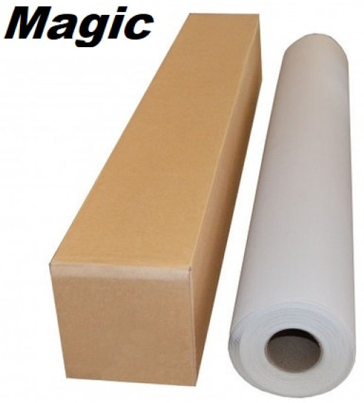 Широкоформатний самоклейний глянцевий фотопапір Magic 135 г/м2 610 мм х 30 м