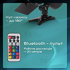 Світлодіодний прожектор JSL-216 зі спрямованим потоком світла зі штативом 2,1 м для фото, відео. Студійне світло, фото 5