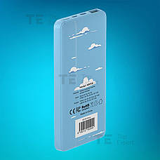 Повербанк Powerbank Mibrand Mriya 10000 mAh 20w швидка зарядка USB Type-C для смартфона лампи - Блакитний, фото 4