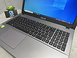 Мультимедійний ноутбук Asus R510L 15.6" GeForce i5-4200u 256gb ssd 12gb ddr3, фото 4