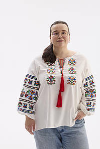 Жіноча вишиванка MEREZHKA "Подільська" батал