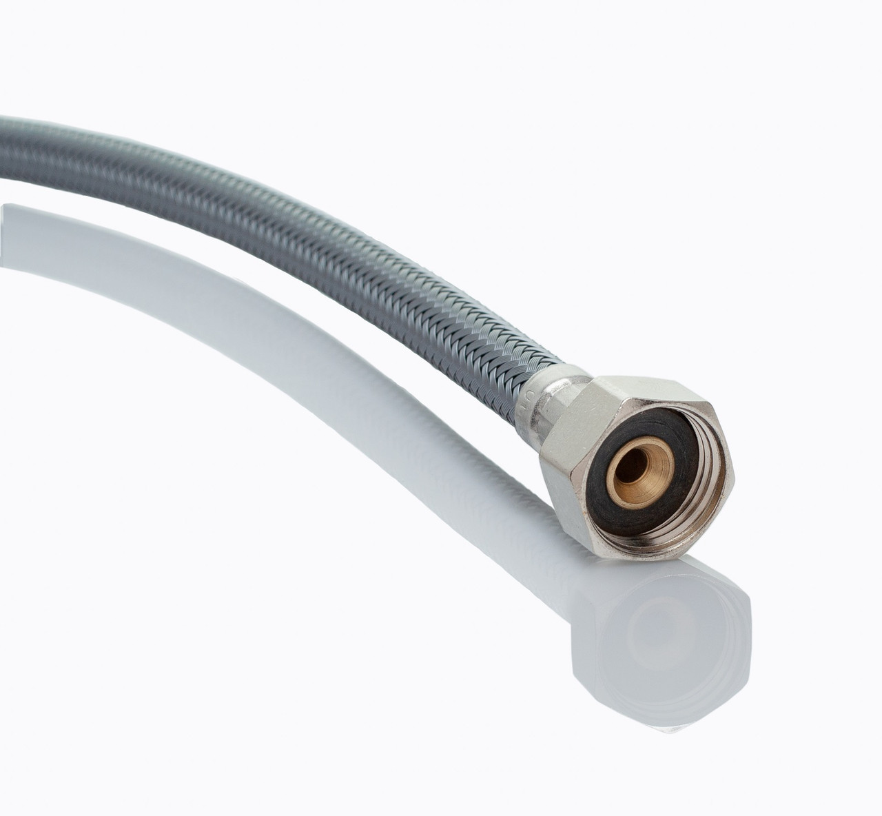 Шланг для води IGER 100см 1/2' ВВ PE NYLON PEBB100, фото 1