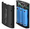 Корпус Power Bank 18650 Quick Charge 3.0 з USB на 3 акумулятори ЧОРНИЙ, фото 3