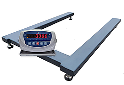 Палетні ваги на 600 кг (800х1200 мм) серія «Економ», з калькулятором