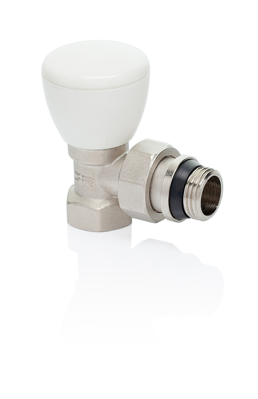 Кран радіаторний IGER кутовий верхній 1/2" КР03, фото 1