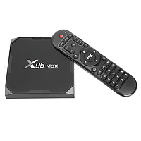 Медіаплеєр для TV BOX X96MAX 4K 4/64Gb Android 9.0 "B11" з прошивкою - Смарт приставка ТБ