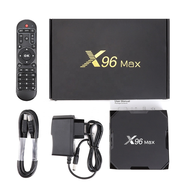 Медіаплеєр для TV BOX X96MAX 4K 4/32Gb Android 9.0 - Приставка смарт ТБ