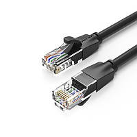 Патч-корд Vention CAT6 UTP Ethernet, 2 м Black, rj-45 — rj-45, 8 жил (IBEBH)