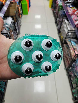 Масажер антицелюлітний рукавиця двостороння з магнітними насадками (комлектація 1 шт) Бірюзовий