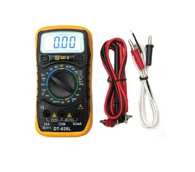 Мультиметр DT838L цифровий