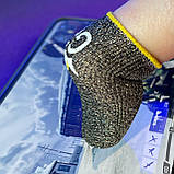 Ігрові напальчники довгі з нейлоном GG (1 пара 2 шт) для ігор на телефоні смартфоні планшеті pubg пабг, фото 3