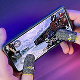 Ігрові напальчники з нейлоном AIR (1 пара 2 шт) для ігор на телефоні смартфоні планшеті pubg пабг standoff 2, фото 5