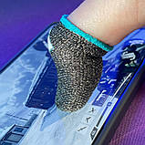 Ігрові напальчники з нейлоном YELL (3 пари 6 шт) для ігор на телефоні смартфоні планшеті pubg пабг пубг, фото 4