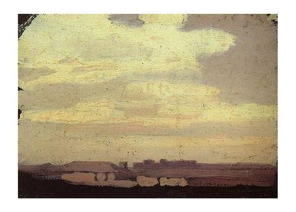 Листівка Українське мистецтво - Хмари (ескіз), 1875, фото 1