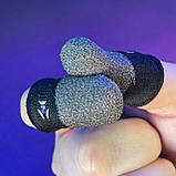 Ігрові напальчники NEO (3 пари 6 шт) для ігор на телефоні смартфоні планшеті pubg пабг пубг call of duty, фото 3