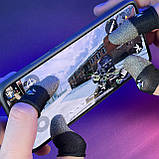 Ігрові напальчники NEO (3 пари 6 шт) для ігор на телефоні смартфоні планшеті pubg пабг пубг call of duty, фото 6