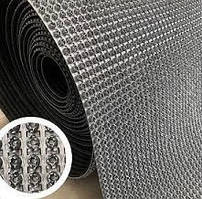 Рулон 90х1500 см. щетинисте покриття/ брудозахисна доріжка сіра PLASTTURF 27