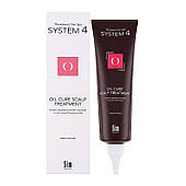 Маска-пілінг Sim Sensitive System 4 «О» Oil Cure Scalp Treatment для глибокого очищення шкіри голови, 150 мл