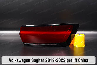 Скло заднього ліхтаря зовнішнє в крилі VW Volkswagen Sagitar China (2019-2022) дорест праве