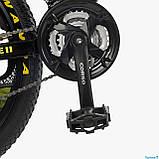 Велосипед спортивний Corso "MAGNUM" 24" дюйма рама магнієва, Shimano 21 швидкість, зібраний на 75%, фото 6