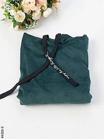 4325-3 Худі жіночий велюр напівбатал (розмір 52-54 | універсальний)